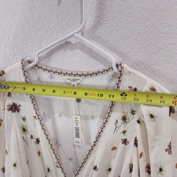MAX STUDIO LONDON, Size M ,Floral Print Maxi Dress - Picture 11 of 17